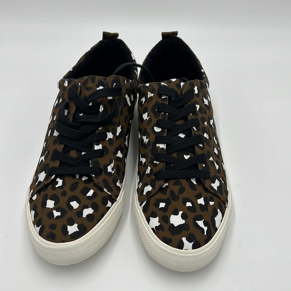 ASOS Sneakers Leonard Print Women Size 11M NEW - Picture 2 of 5